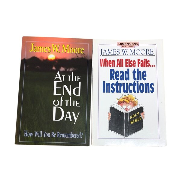 James W. Moore 8 Books Christian Living Inspirational Various Titles Paperbacks - Picture 7 of 16